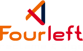 Fourleft reclame & sign logo
